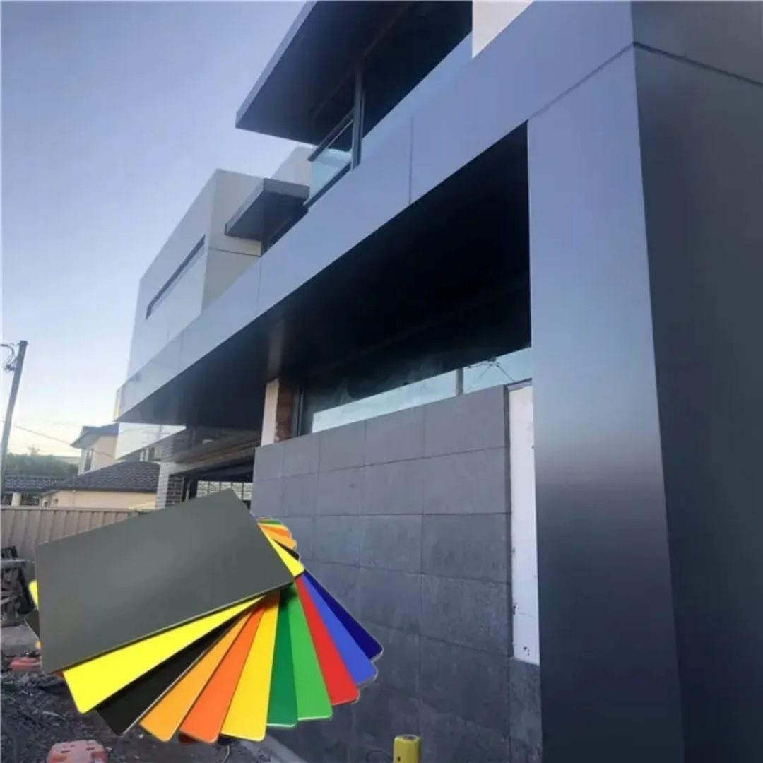 Modern Building Facade Renovation Using Aluminum Composite Panels